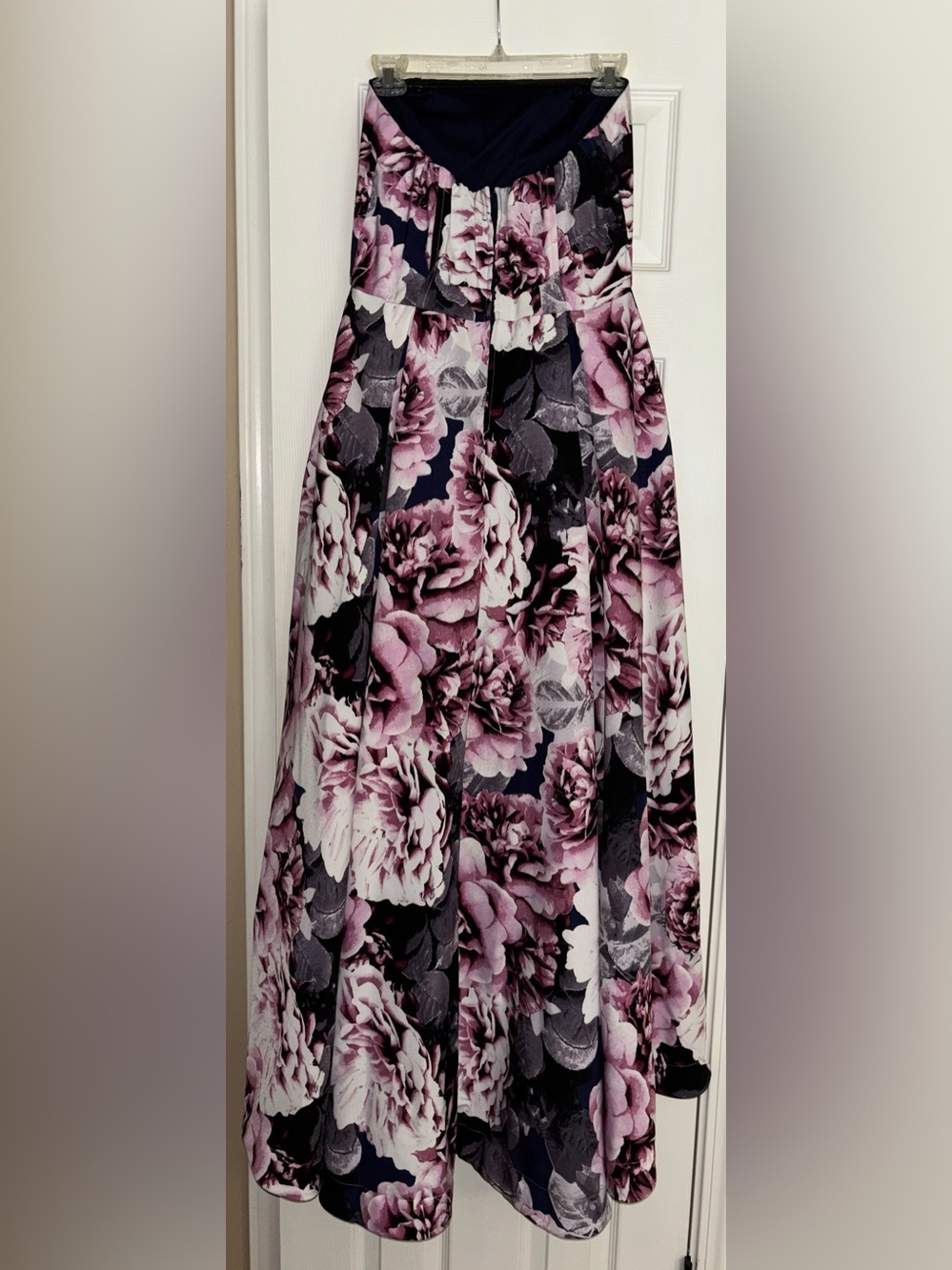 Speechless Formal Dress Juniors Size 13 Hi Low Floral Padded Wired Bust Euc View 5